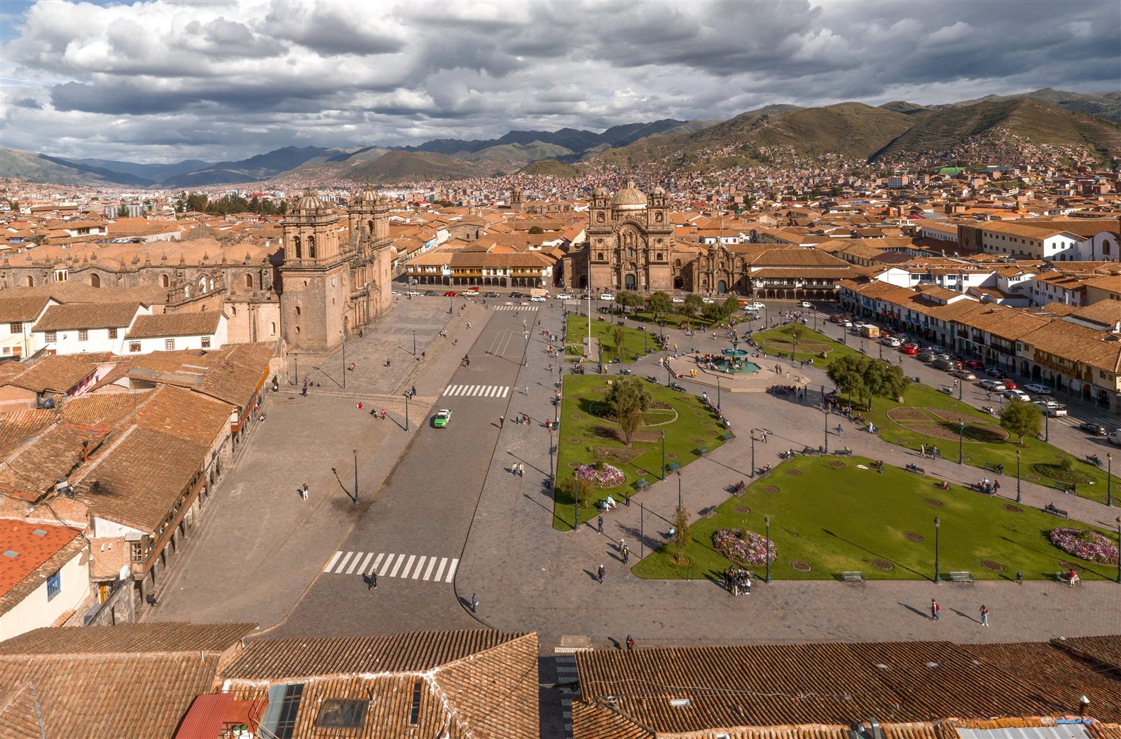 Cusco Main Square ahead of Pope Leo XIV's visit to Peru in 2026