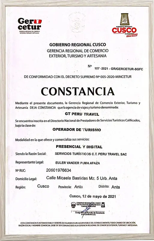 Constancia Gercetur
