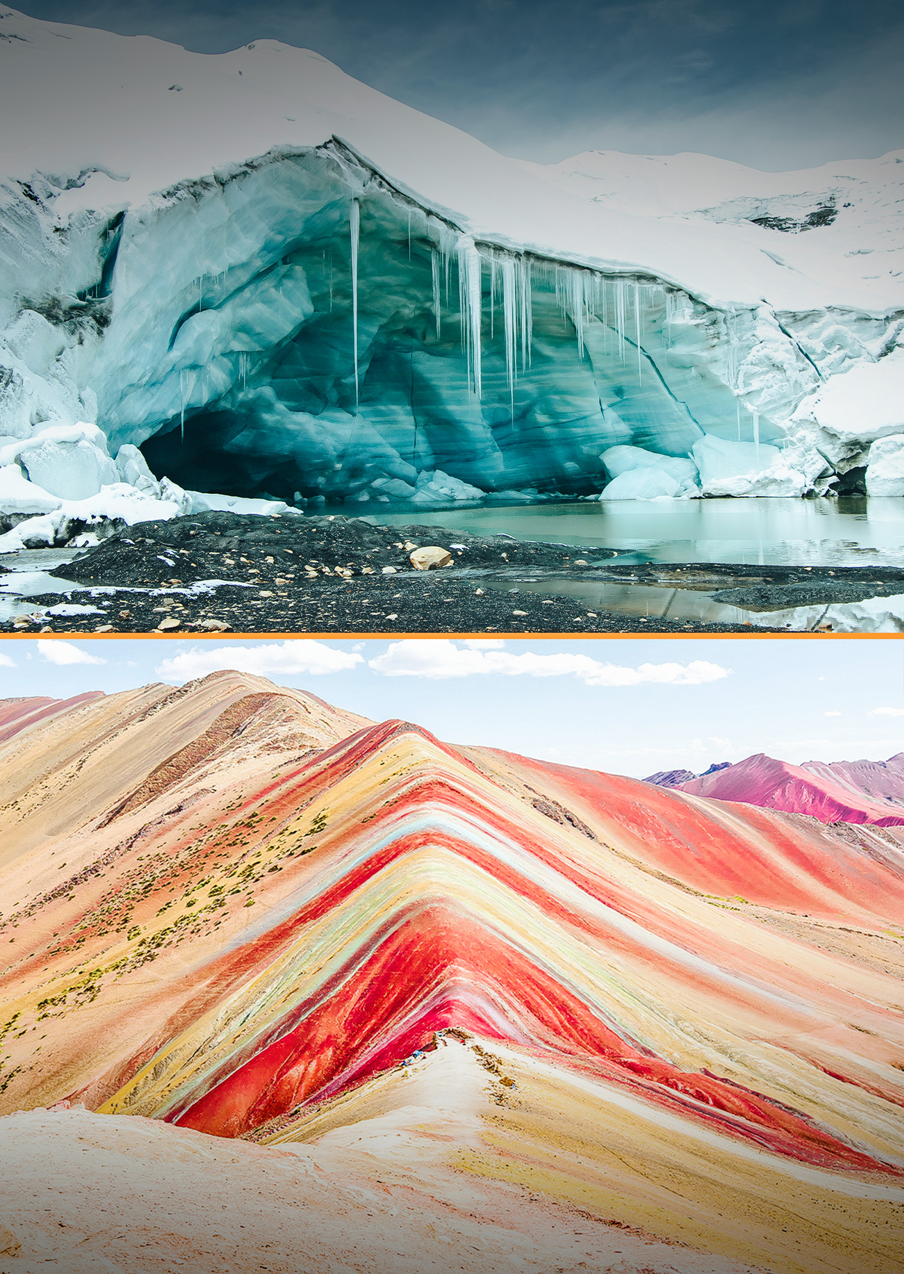 Montaña de Colores + Glaciar de Quelccaya
